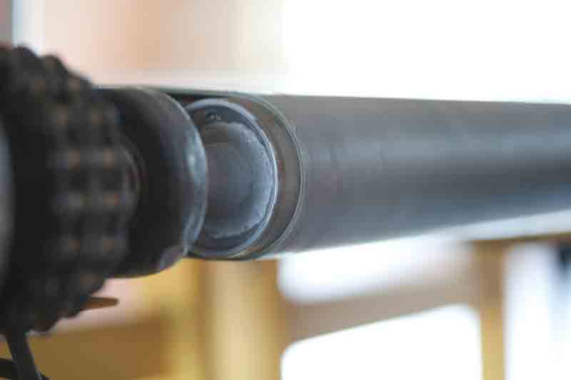 Röhre einer Maschine